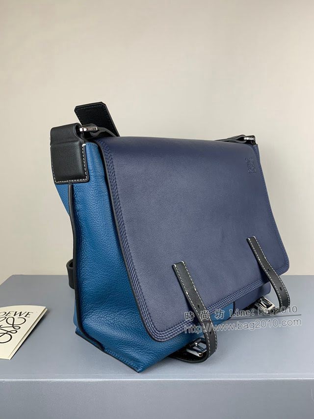 LOEWE包包 羅意威小號Military Messenger信差包 羅意威男士斜挎郵差包 36034  tcl1059